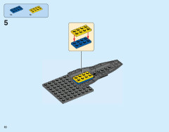 LEGO 76095 instructions page 10 – build guide