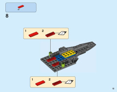 LEGO 76095 instructions page 13 – build guide
