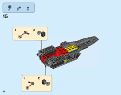 LEGO 76095 instructions page 20 – build guide