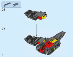 LEGO 76095 instructions page 26 – build guide