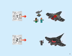 LEGO 76095 instructions page 3 – build guide