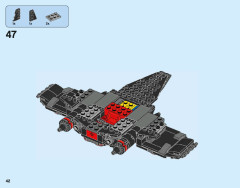 LEGO 76095 instructions page 42 – build guide
