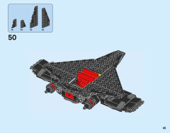 LEGO 76095 instructions page 45 – build guide