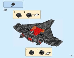 LEGO 76095 instructions page 47 – build guide