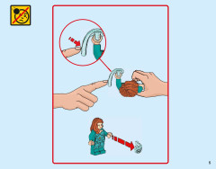 LEGO 76095 instructions page 5 – build guide