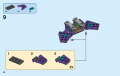 LEGO 76096 instructions page 10 – build guide