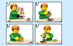 LEGO 76096 instructions page 2 – build guide