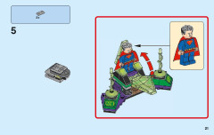 LEGO 76096 instructions page 21 – build guide