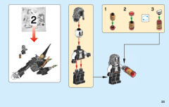 LEGO 76096 instructions page 33 – build guide