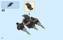 LEGO 76096 instructions page 50 – build guide