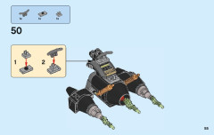 LEGO 76096 instructions page 55 – build guide