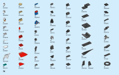 LEGO 76096 instructions page 74 – build guide