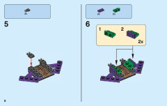 LEGO 76096 instructions page 8 – build guide