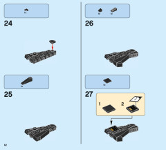 LEGO 76097 instructions page 12 – build guide