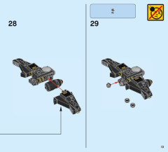 LEGO 76097 instructions page 13 – build guide