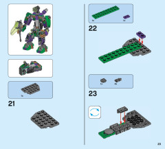 LEGO 76097 instructions page 23 – build guide