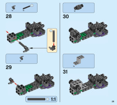 LEGO 76097 instructions page 25 – build guide