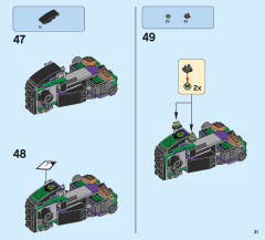 LEGO 76097 instructions page 31 – build guide