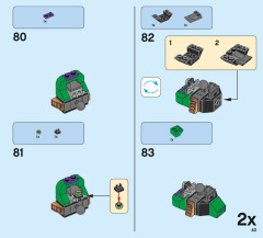 LEGO 76097 instructions page 43 – build guide