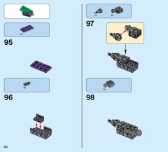 LEGO 76097 instructions page 50 – build guide