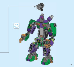 LEGO 76097 instructions page 67 – build guide