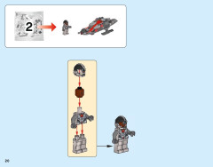 LEGO 76098 instructions page 20 – build guide