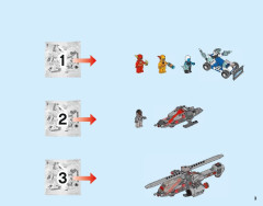 LEGO 76098 instructions page 3 – build guide