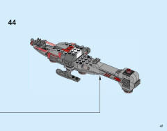 LEGO 76098 instructions page 47 – build guide