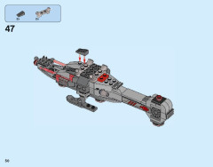 LEGO 76098 instructions page 50 – build guide