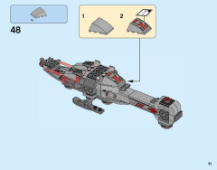 LEGO 76098 instructions page 51 – build guide