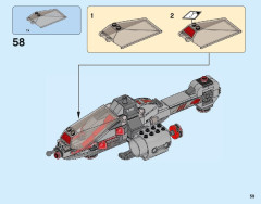 LEGO 76098 instructions page 59 – build guide