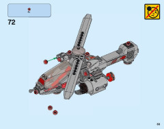 LEGO 76098 instructions page 69 – build guide