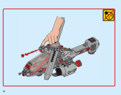 LEGO 76098 instructions page 70 – build guide