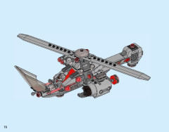 LEGO 76098 instructions page 72 – build guide