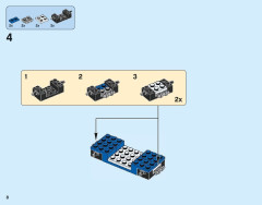 LEGO 76098 instructions page 8 – build guide