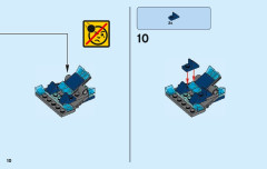 LEGO 76099 instructions page 10 – build guide