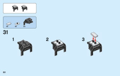 LEGO 76099 instructions page 22 – build guide