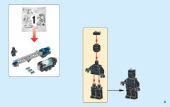 LEGO 76099 instructions page 3 – build guide