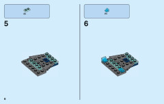 LEGO 76099 instructions page 6 – build guide