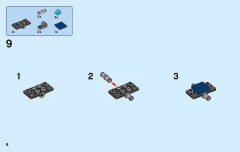 LEGO 76099 instructions page 8 – build guide