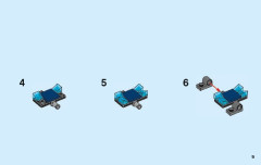 LEGO 76099 instructions page 9 – build guide
