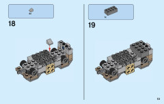 LEGO 76099 instructions page 13 – build guide