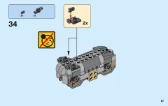 LEGO 76099 instructions page 21 – build guide