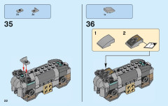LEGO 76099 instructions page 22 – build guide