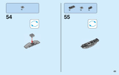 LEGO 76099 instructions page 43 – build guide