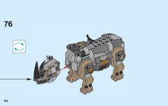 LEGO 76099 instructions page 54 – build guide