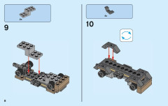 LEGO 76099 instructions page 8 – build guide