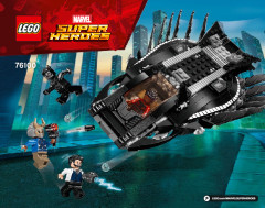 LEGO 76100 instructions page 1 – build guide