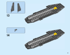 LEGO 76100 instructions page 11 – build guide