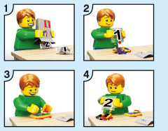 LEGO 76100 instructions page 2 – build guide